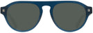 Rectangle Blue Zegna EZ0099 Progressive Reading Sunglasses View #2