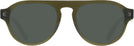 Rectangle Green Zegna EZ0099 Progressive Reading Sunglasses View #2