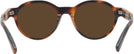 Round Tortoise Zegna EZ0100 Progressive No Line Reading Sunglasses View #4