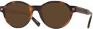 Round Tortoise Zegna EZ0100 Progressive No Line Reading Sunglasses View #1