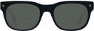 Square Black Zegna EZ0101 Bifocal Reading Sunglasses View #2