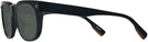 Square Black Zegna EZ0101 Bifocal Reading Sunglasses View #3