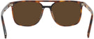 Square Tortoise Zegna EZ0124-F Progressive Reading Sunglasses View #4