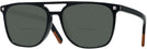 Square Black Zegna EZ0124-F Bifocal Reading Sunglasses View #1