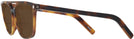 Square Tortoise Zegna EZ0124-F Bifocal Reading Sunglasses View #3