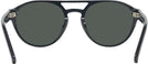 Aviator Black Zegna EZ0134 Progressive Reading Sunglasses View #4