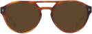 Aviator Tortoise Zegna EZ0134 Progressive Reading Sunglasses View #2