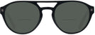 Aviator Black Zegna EZ0134 Bifocal Reading Sunglasses View #2
