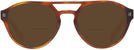 Aviator Tortoise Zegna EZ0134 Bifocal Reading Sunglasses View #2