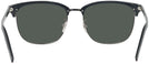 Square Black/silver Zegna EZ0143-D Progressive Reading Sunglasses View #4