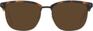 Square Tortoise/black Zegna EZ0143-D Progressive Reading Sunglasses View #2