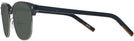 Square Black/silver Zegna EZ0143-D Bifocal Reading Sunglasses View #3