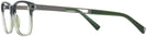 Square Dark Green Fade Zegna EZ5076 Computer Style Progressive View #3