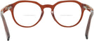 Round Brown Zegna EZ5128 Bifocal View #4