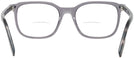 Square Transparent Grey/black Havana Zegna EZ5129 Bifocal View #4