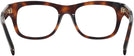 Square Tortoise Zegna EZ5156 Single Vision Full Frame View #4
