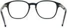 Square Black Zegna EZ5169 Computer Style Progressive View #4
