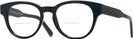Round Black Zegna EZ5174 Bifocal View #1