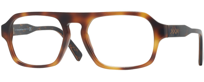 Square Tortoise Zegna EZ5189 Progressive No-Lines View #1