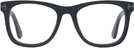 Square Matte Black Tom Ford 1099 Computer Style Progressive View #2