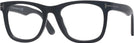 Square Matte Black Tom Ford 1099 Computer Style Progressive View #1