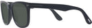 Square Matte Black Tom Ford 1099 Progressive Reading Sunglasses View #3