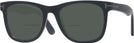 Square Matte Black Tom Ford 1099 Bifocal Reading Sunglasses View #1