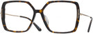 Square,Oversized Dark Havana  Tom Ford 1039-F Computer Style Progressive View #1