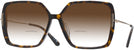 Square,Oversized Dark Havana  Tom Ford 1039-F w/ Gradient Bifocal Reading Sunglasses View #1
