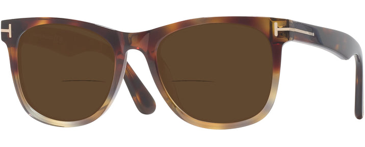  Coloured Havana Tom Ford 1099 Bifocal Reading Sunglasses View #1