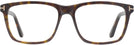 Rectangle Dark Havana Tom Ford 5479 Progressive No-Lines View #2