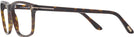 Rectangle Dark Havana Tom Ford 5479 Progressive No-Lines View #3