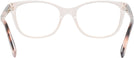 Rectangle Shiny Light Pink Tom Ford 5638 Single Vision Full Frame View #4