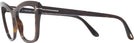 Cat Eye Dark Havana Tom Ford 5826 Single Vision Full Frame View #3