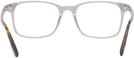 Rectangle Shiny Grey Tom Ford 5831 Single Vision Full Frame View #4