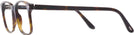 Square Dark Havana Tom Ford 5831 Computer Style Progressive View #3