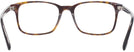 Rectangle Dark Havana Tom Ford 5831 Single Vision Full Frame View #4