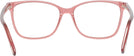 Rectangle Shiny Light Pink Tom Ford 5842 Computer Style Progressive View #4