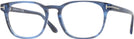 Square Blue Stripe Tom Ford 5868 Computer Style Progressive View #1