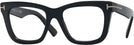 Oversized Shiny Black Tom Ford 5881 Progressive No-Lines View #1
