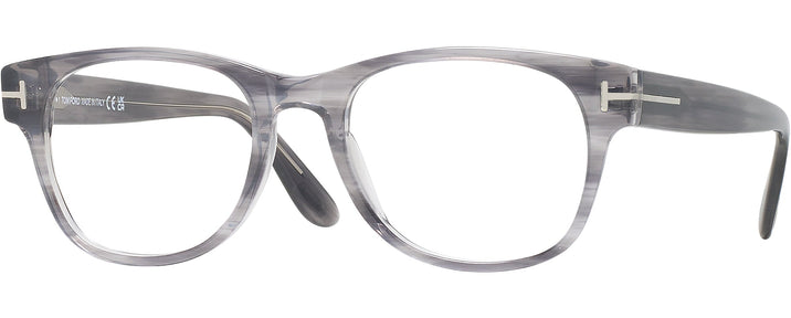  Grey Stripe Tom Ford 5898 Progressive No-Lines View #1