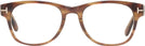 Square Light Brown Stripe Tom Ford 5898 Computer Style Progressive View #2