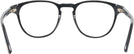 Square Shiny Black Tom Ford 5899 Progressive No-Lines View #4