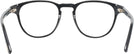 Square Shiny Black Tom Ford 5899 Computer Style Progressive View #4
