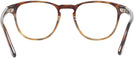 Square Coloured Havana Tom Ford 5899 Progressive No-Lines View #4