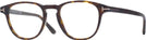 Square Dark Havana Tom Ford 5899 Computer Style Progressive View #1