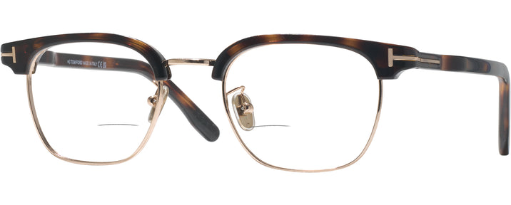 Square Dark Havana Tom Ford 5932-D-B Bifocal View #1