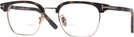 Square Dark Havana Tom Ford 5932-D-B Bifocal View #1