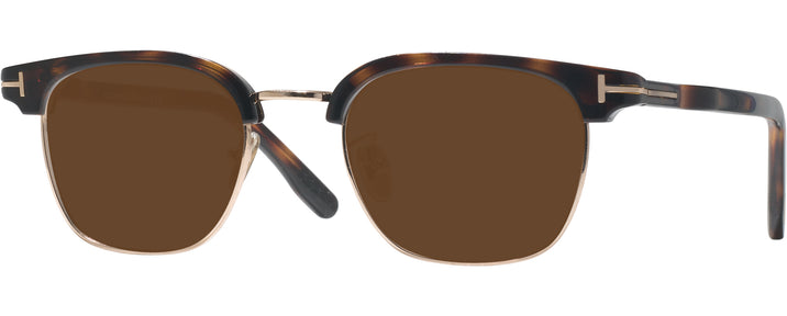 Square Dark Havana Tom Ford 5932-D-B Progressive Reading Sunglasses View #1