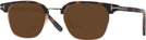 Square Dark Havana Tom Ford 5932-D-B Bifocal Reading Sunglasses View #1